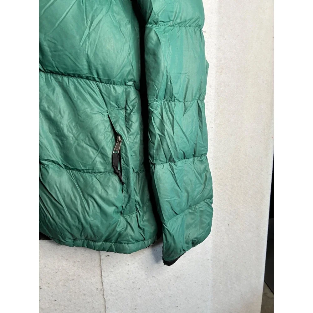 The North Face Nuptse 700 Down Puffer Jacket Green Black NF002YO Mens Xxl